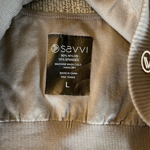 Savvi Ashtanga Sports Bra in Driftwood Brown Large - Picture 4 of 4